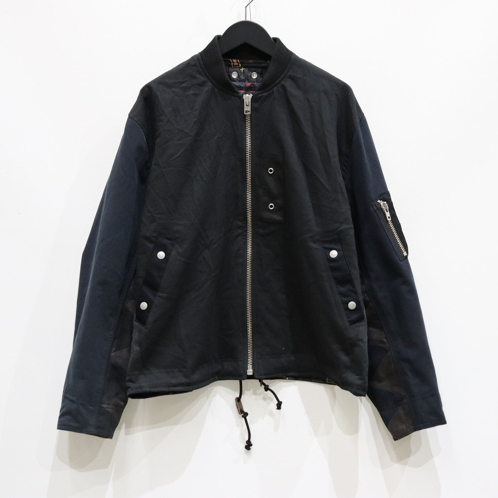 BARBARIAN FLIGHT JACKET #BLACK [RJ2501001]