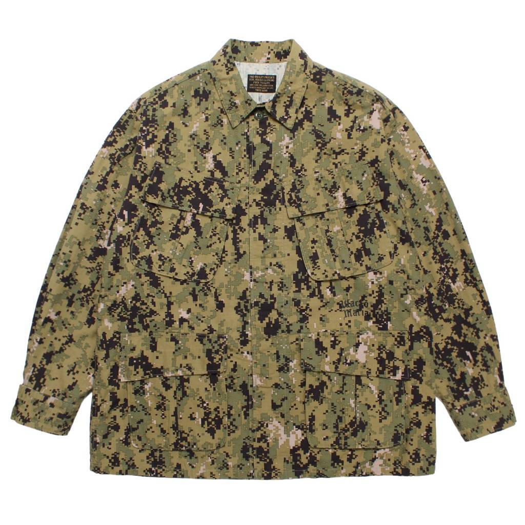 DIGITALCAMO FATIGUE JACKET #KHAKI [26FWE-WMO-ML03]