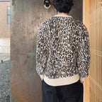 LEOPARD JACQUARD SWEATER ( TYPE-2 ) #IVORY [26SS-WMK-KN17]