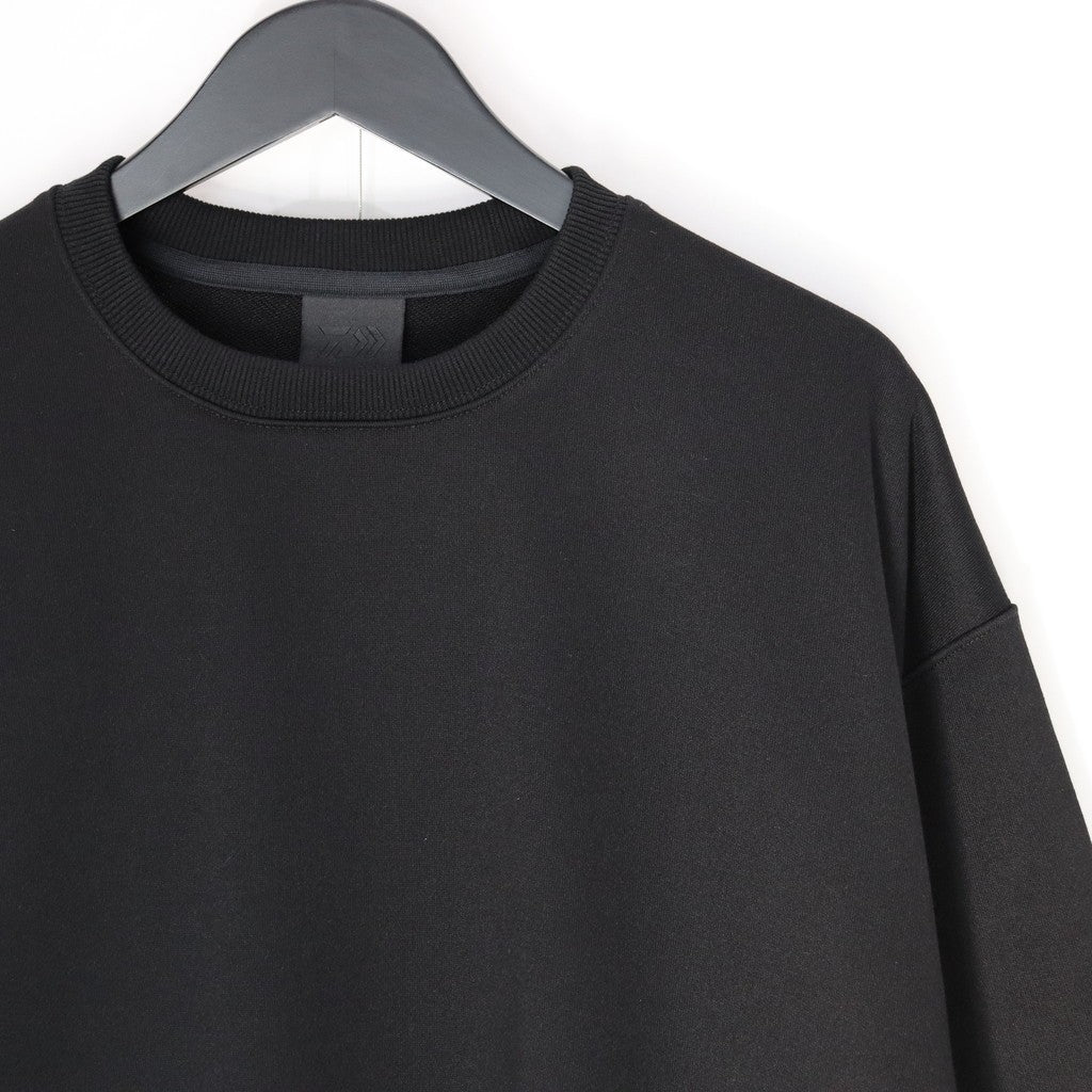 科技風短袖衛衣 #黑色 [BE-51025]