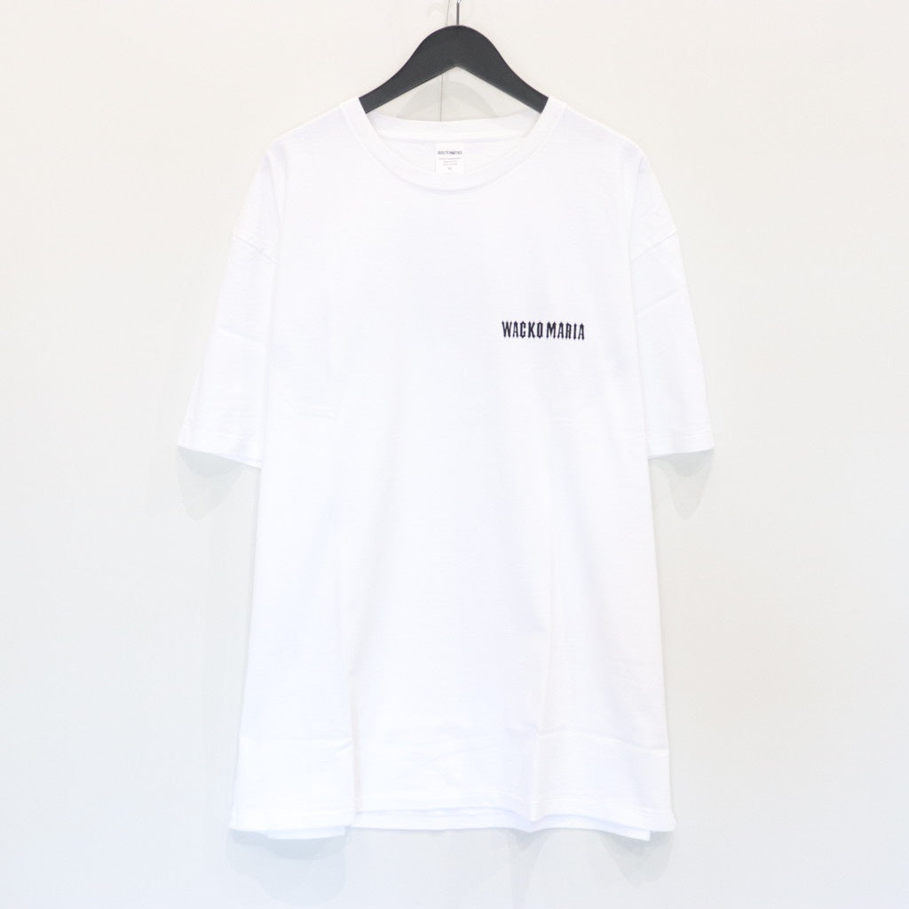 WASHED HEAVY WEIGHT CREW NECK T-SHIRT (TYPE-1) #WHITE [25SS-WMT-WT01]