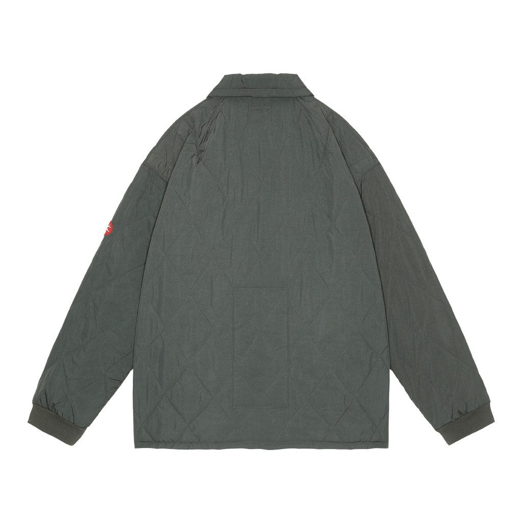 QUILT ZIP JACKET #CHARCOAL [CES26JK10]