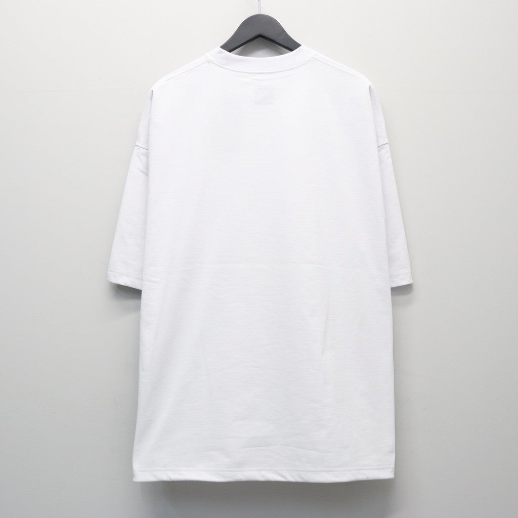 TECH DRAWSTRING S/S TEE #WHITE [BE-35026]
