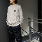 中厚圓領運動衫（TYPE-2）#灰色 [24FW-WMC-SS08]