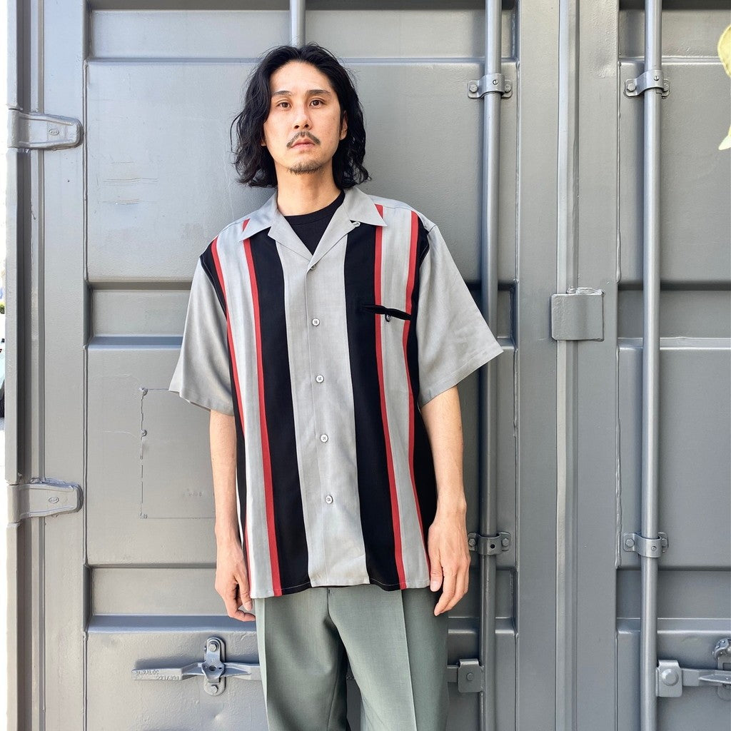 SWITCHING SHIRT S/S -TYPE 2- #GRAY [24SS-WMS-OC14] - cocorozashi