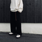 P1-S Black Pants-Standard #Black [GOOPI-26SS-JUL-02]