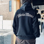 中等重量套頭連帽衛衣（TYPE-2）#黑色 [25FW-WMC-SS07]