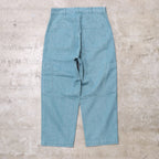 水洗牛仔六口袋工裝褲 #綠色 [SC2420-PN06]