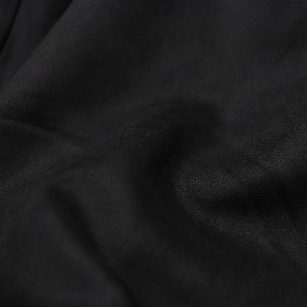 麂皮連帽衫 #黑色 [FW25-SW06]