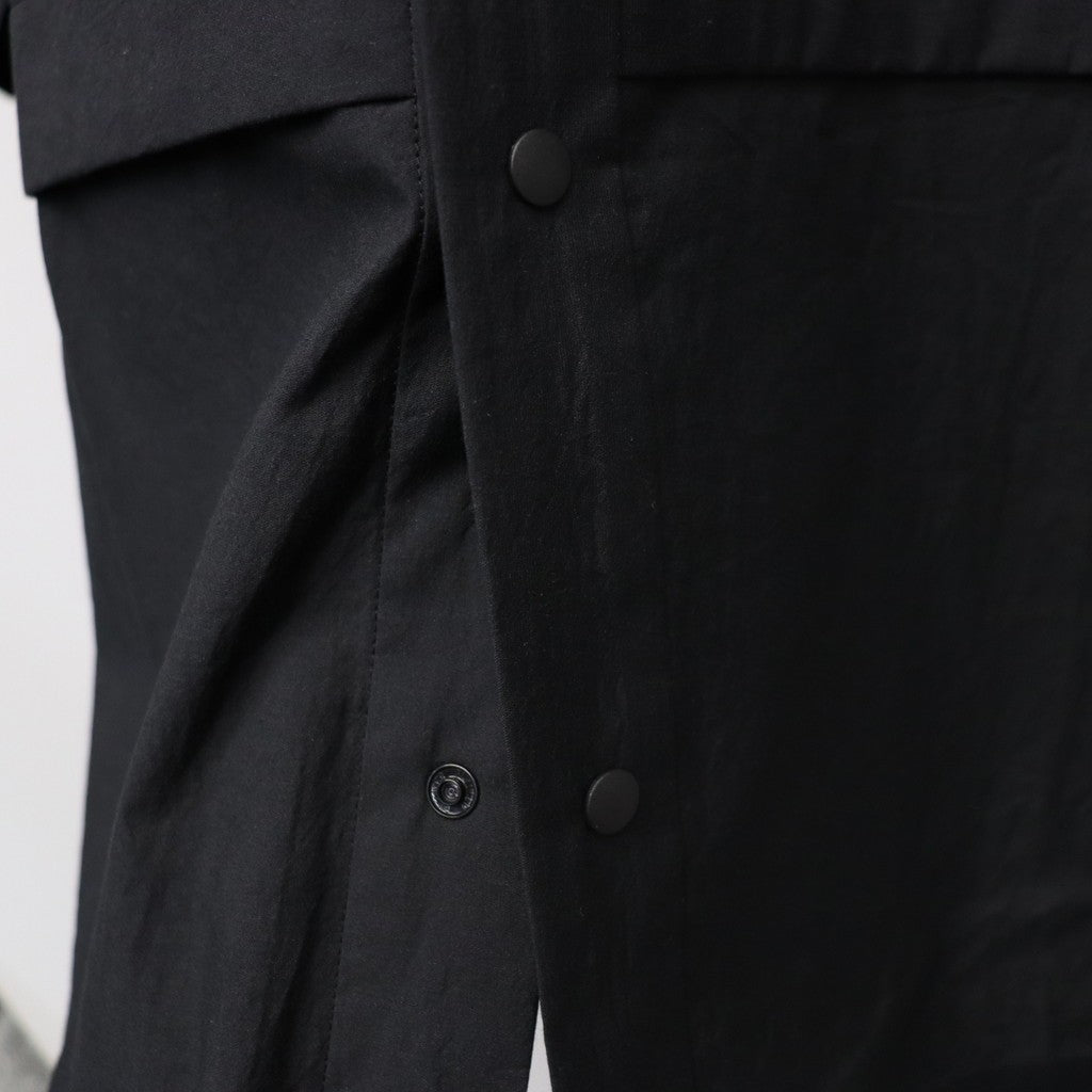 LIGHT WEIGHT DIMENSIONAL SHIRT #BLACK [FST02261U0002]