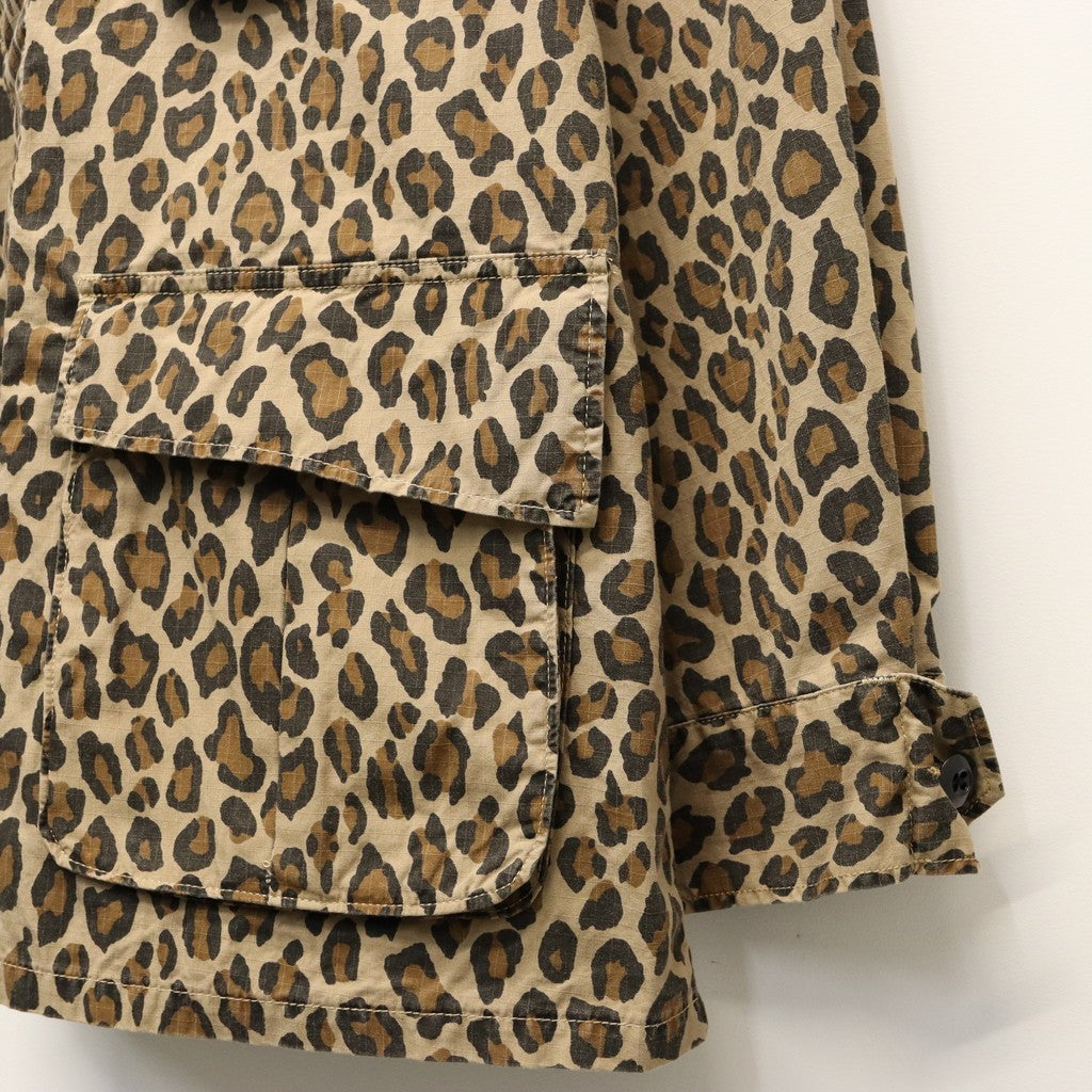 LEOPARD FATIGUE JACKET ( TYPE-2 ) #BEIGE [26SSE-WMO-ML04]