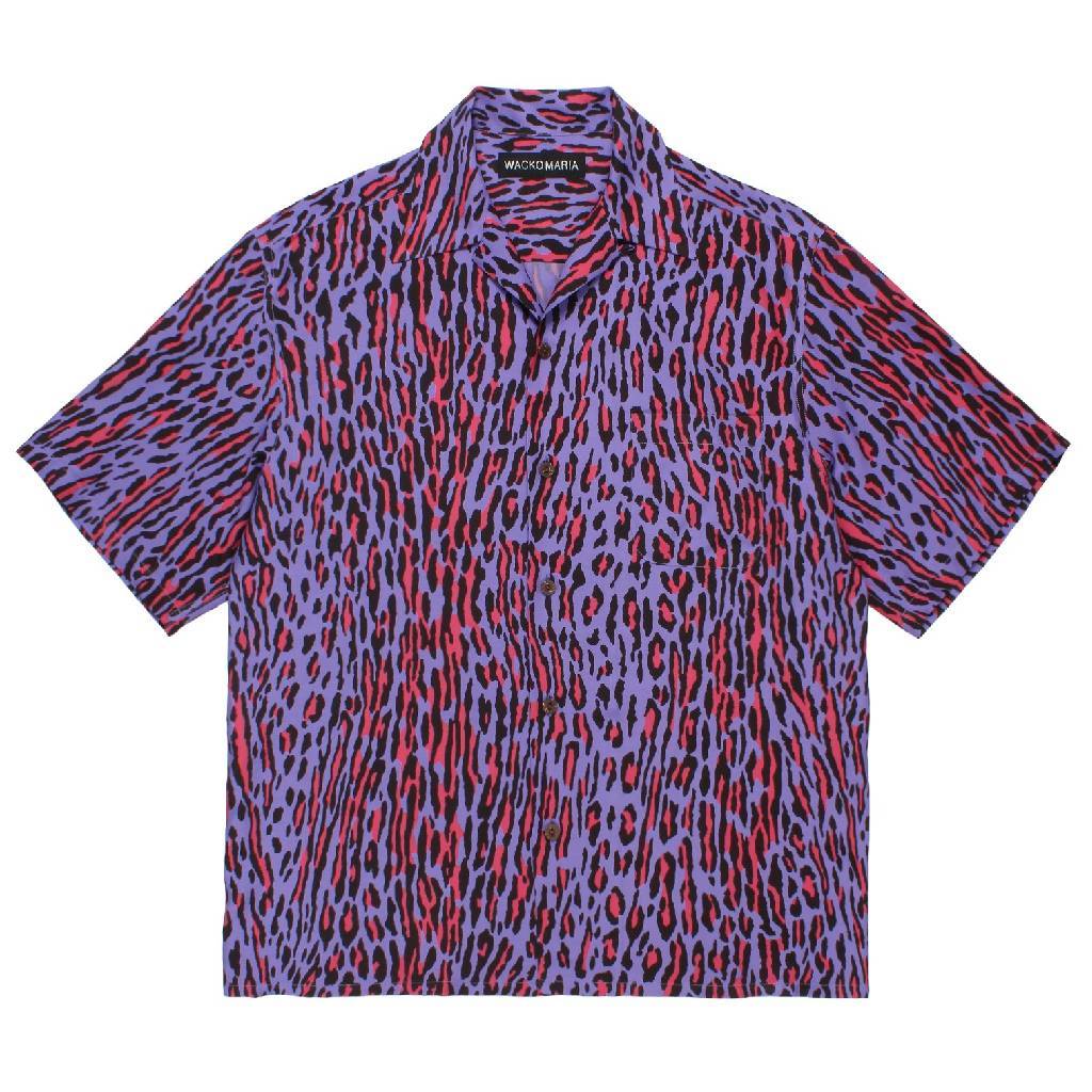 HAWAIIAN SHIRT S/S ( TYPE-4 ) #PURPLE [26SS-WMS-HI06]