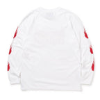 你好，紐曼長袖T卹 #白色 [SC2420-LT01]