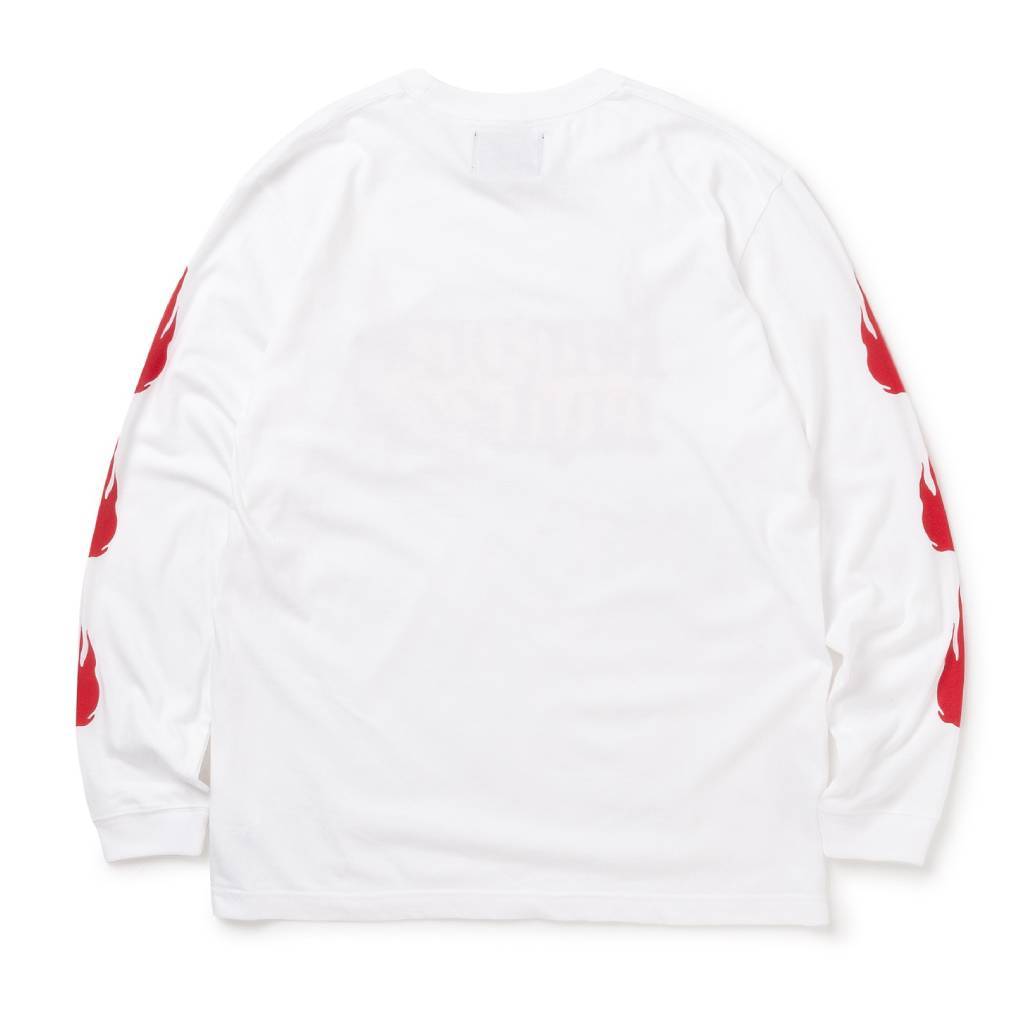 你好，紐曼長袖T卹 #白色 [SC2420-LT01]