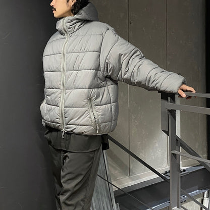 TECH REVERSIBLE CLIMBERS PUFF JACKET #LT-GRAY [BW-22024W]