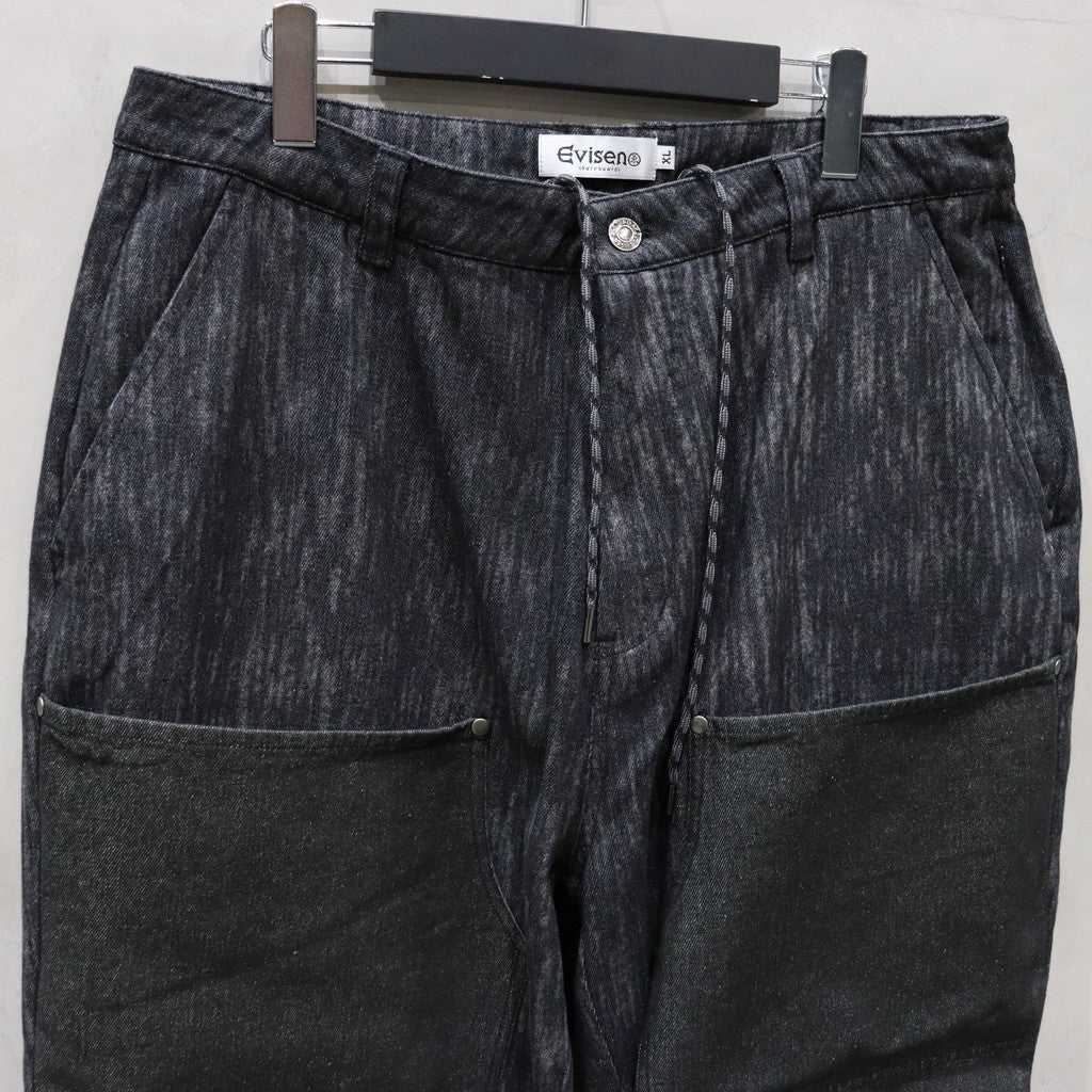 NIKOLA PAINTER 牛仔布 #黑色 [25SS-B03]