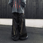 Twist Nylon Cargo Pants (HEAVY NYLON TWILL) #OLIVE [M-P4-PT10]