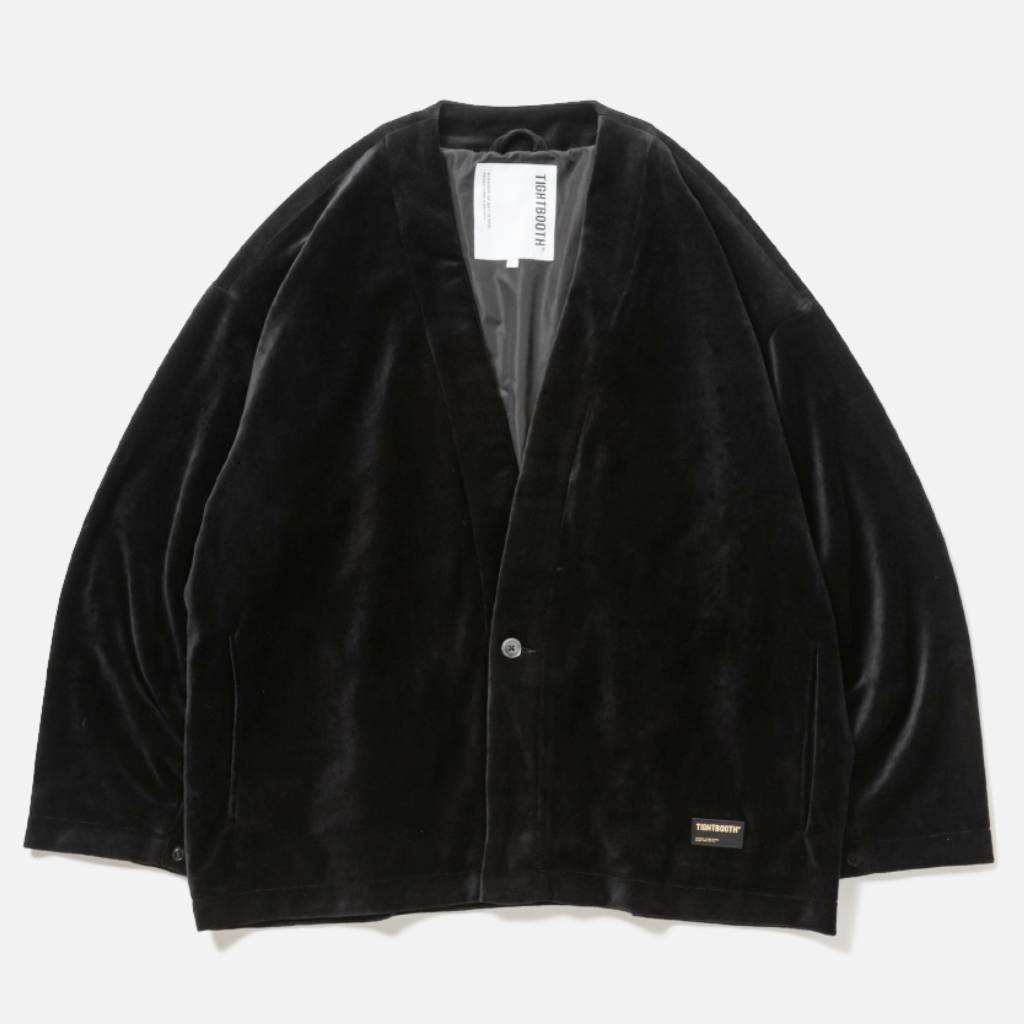 VELOUR HANTEN #Black [FW26-JK02]