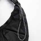 TEXTURED TWILL BODY BAG #BLACK [FTT36261B0008]