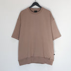TECH SWEAT CREW S/S #BEIGE [BE-51025]