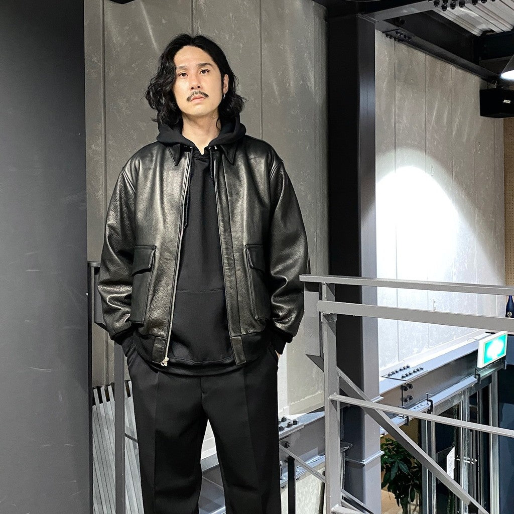 A-2 FLIGHT JACKET #BLACK [24FW-WMO-BL07]