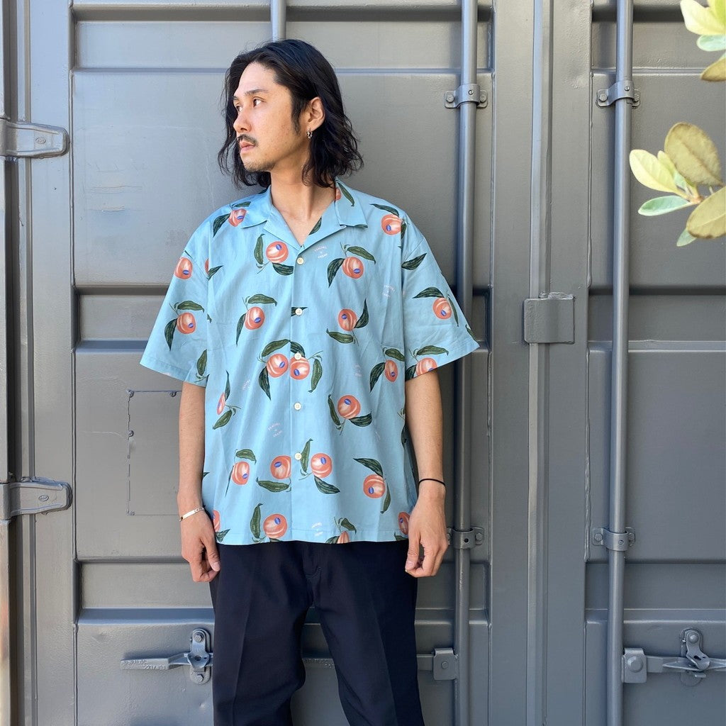 PEACHES N' CREAM Shirt #BLUE [SC2410-SH03] – cocorozashi