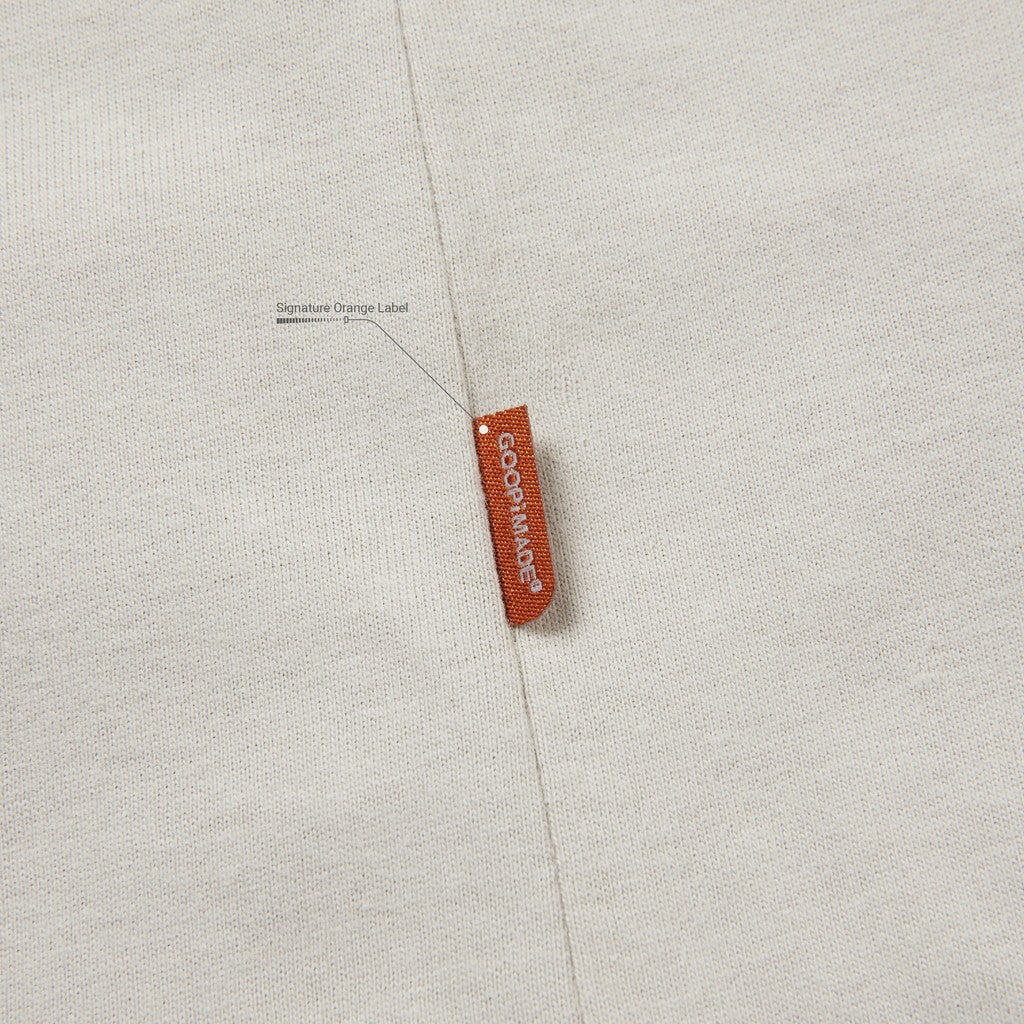 M001-G 「LAB-93」 Graphic Tee #BEIGE [GOOPI-24SS-APR-02]