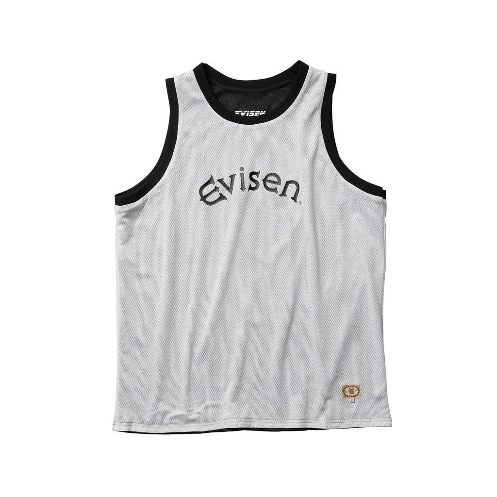 REVERSIBLE MESH TANKTOP #BLACK/WHITE [24SU-T05]