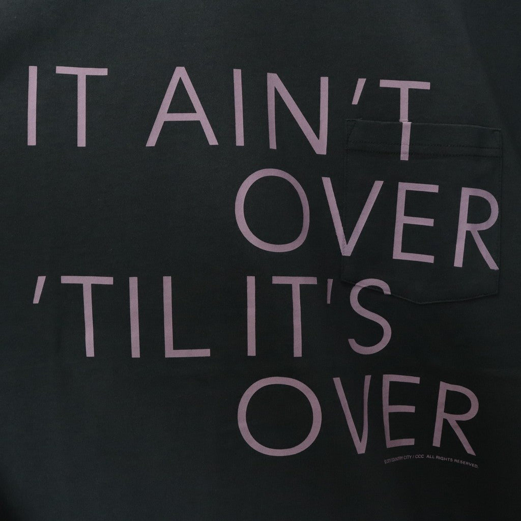 COTTON POCKET T-SHIRTS_AINT OVER #C GRAY [CCC-253T005]