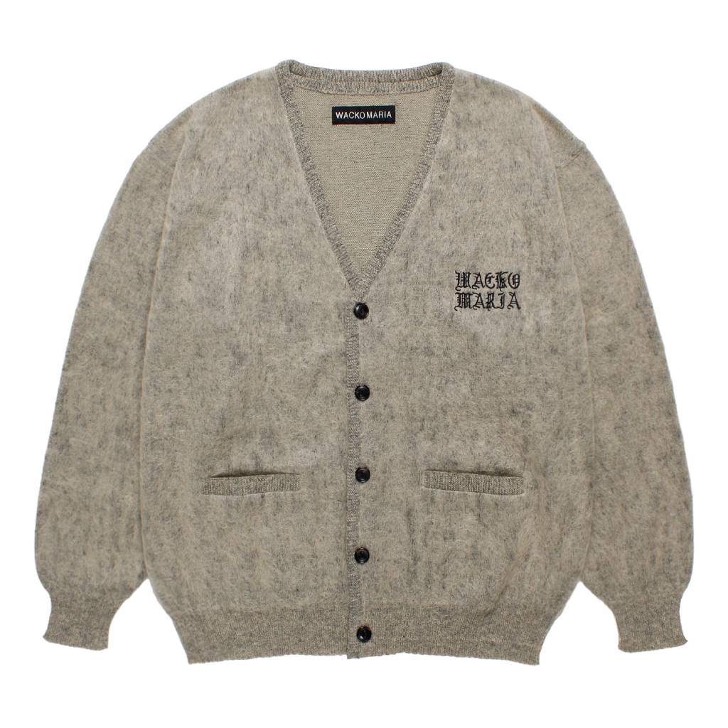 MOHAIR CARDIGAN #IVORY [26FW-WMK-KN09]