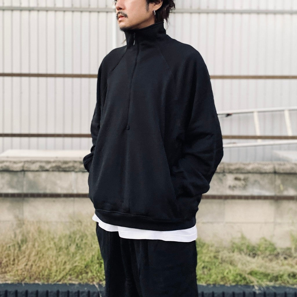 1/2 COTTON JERSEY type 2 #Carbon [25f_NEX24-S02]