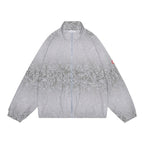 PANELED DIGI7 ZIP JACKET #GREY [CES30JK13]