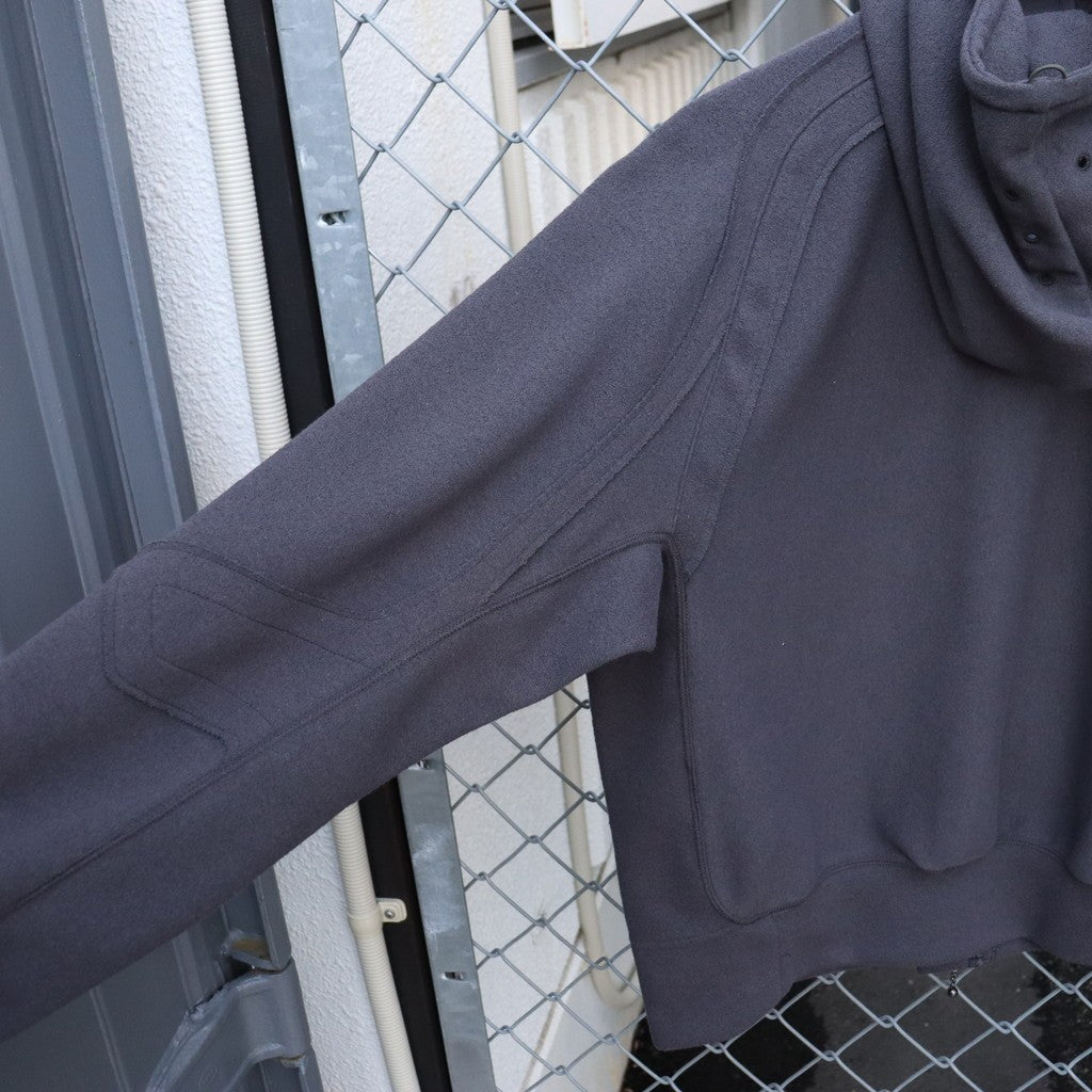 SOLID HOODIE 弍 #charcoal [24SS-SWPK01]