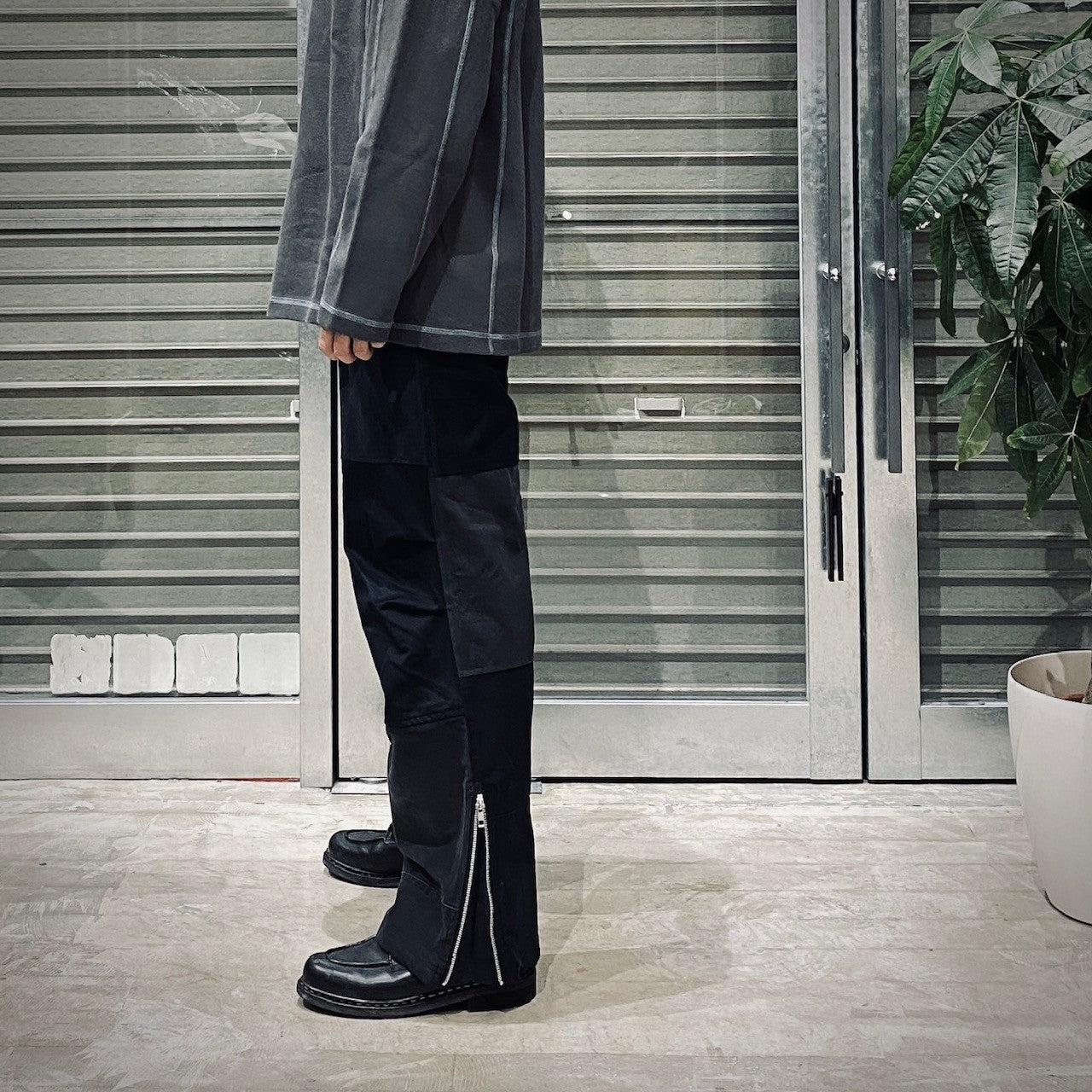 FLIGHT PANTS #BLACK [RP2513301]