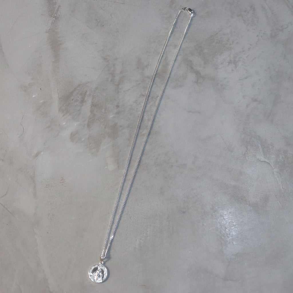 錢幣項鍊 - 類型 1- #銀 [WMGP-NL04]