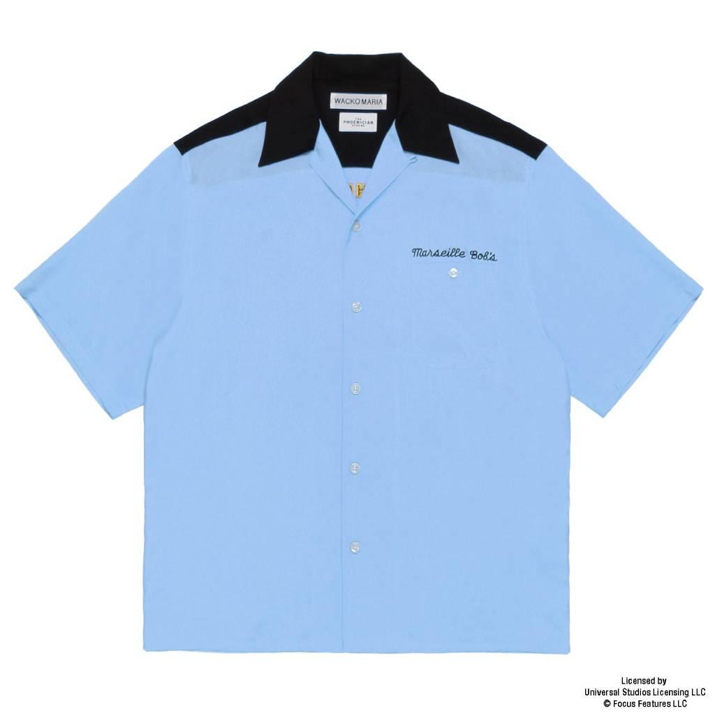 THE PHOENICIAN SCHEME | S/S HAWAIIAN SHIRT ( TYPE-6 ) #L-PURPLE [TPS-WM-HI06]