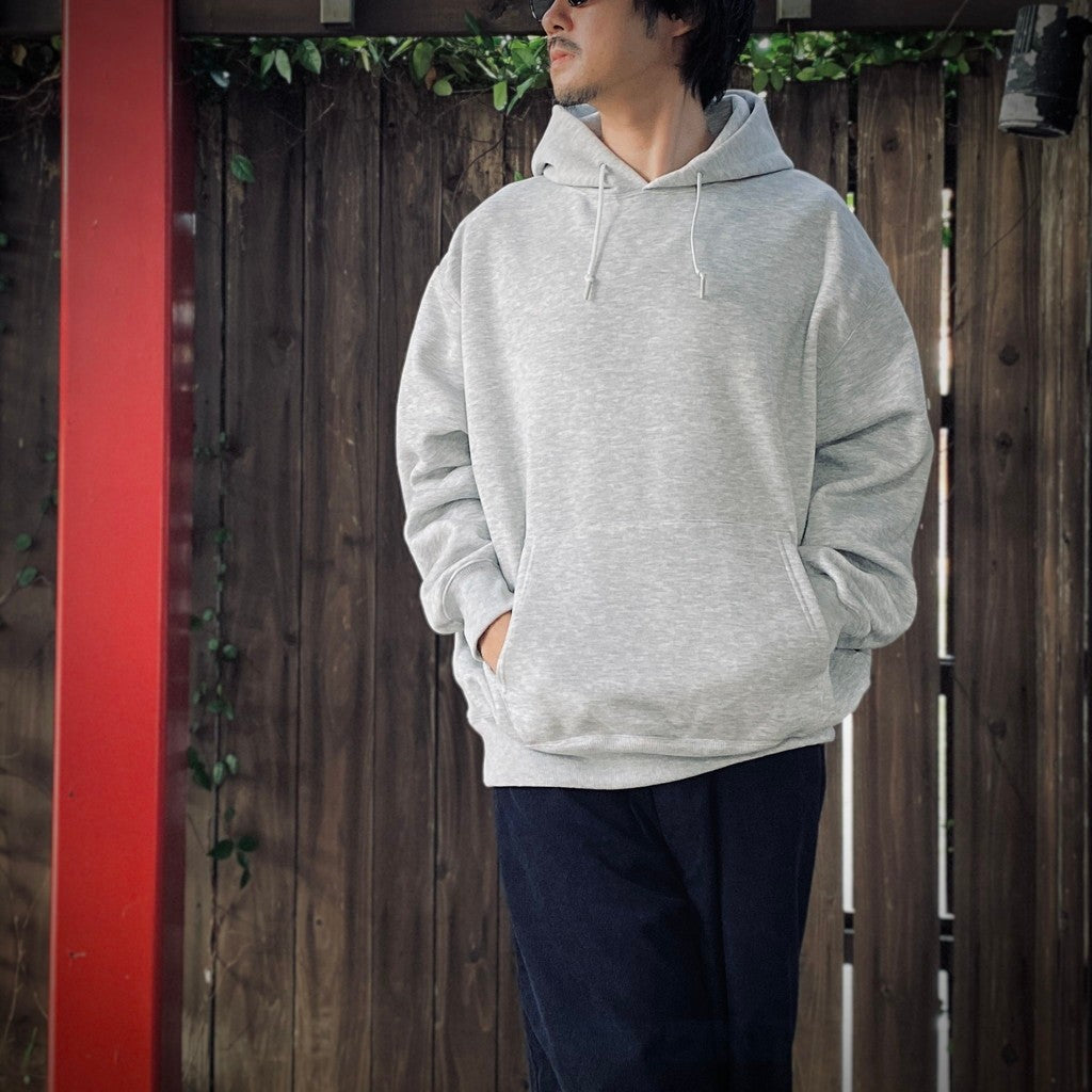 TECH SWEAT HOODIE #HEATHER GRAY [BE-52025W]