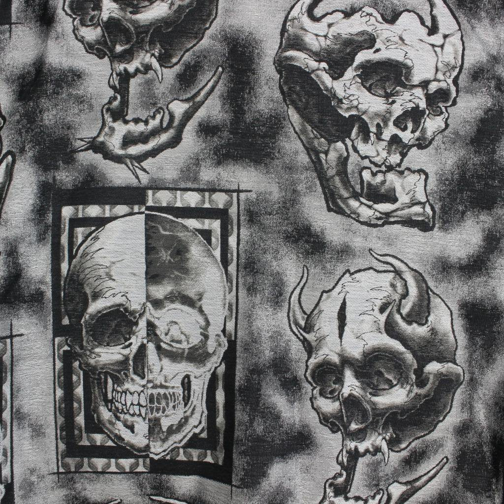 56 TATTOO STUDIO | 提花 SKA 外套#銀色 [56TS-WM-BL02]