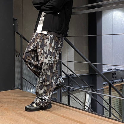 POSTMAN PINTUCK PANTS #CAMO [24FW-B01]