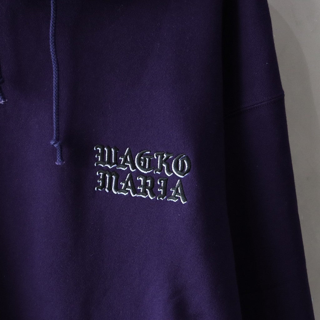 MIDDLE WEIGHT PULLOVER HOODED SWEAT SHIRT ( TYPE-2 ) #PURPLE [24FW-WMC-SS06]