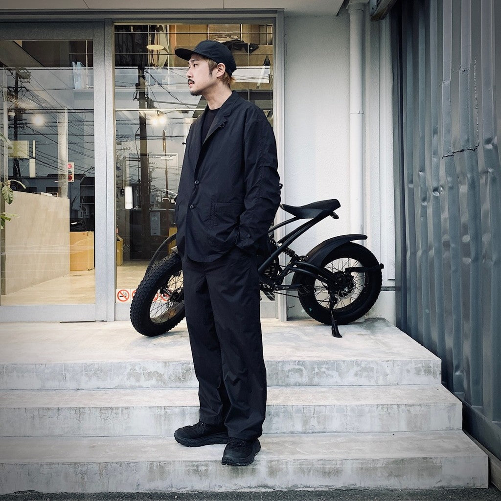 TECH TRAVEL PANTS #BLACK [BP-63025]