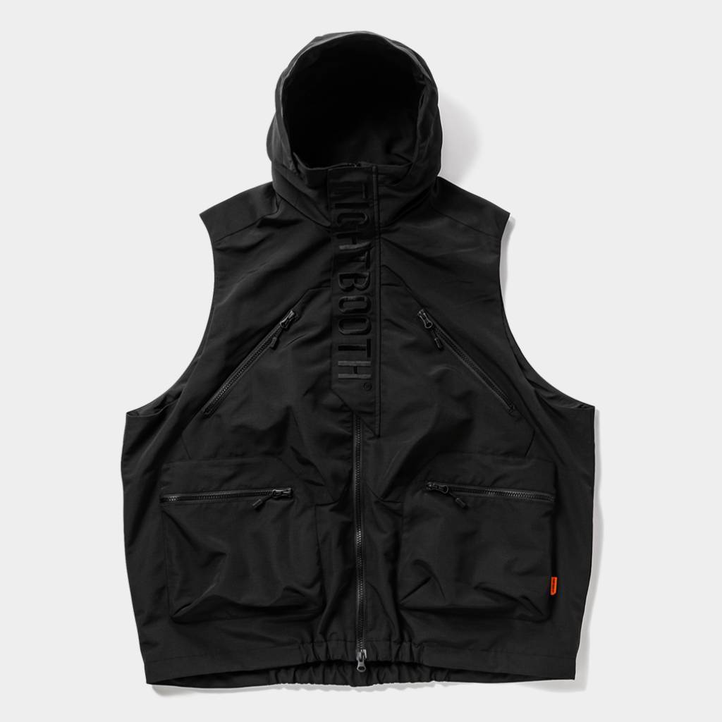 RIPSTOP TACTICAL VEST #Black [SS25-JK02] – cocorozashi