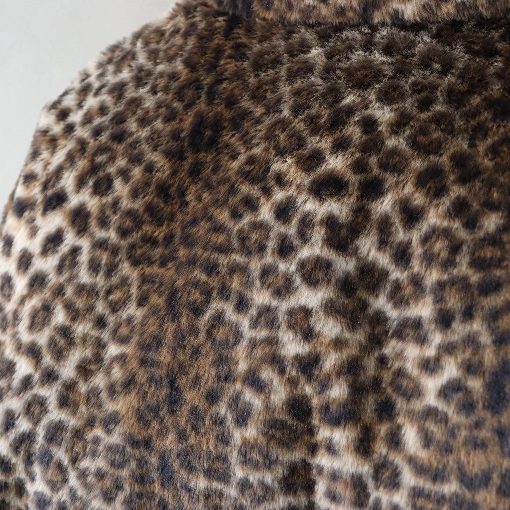 NANGA | LEOPARD FUR DOWN JACKET #BEIGE [24FW-WMO-NA06]