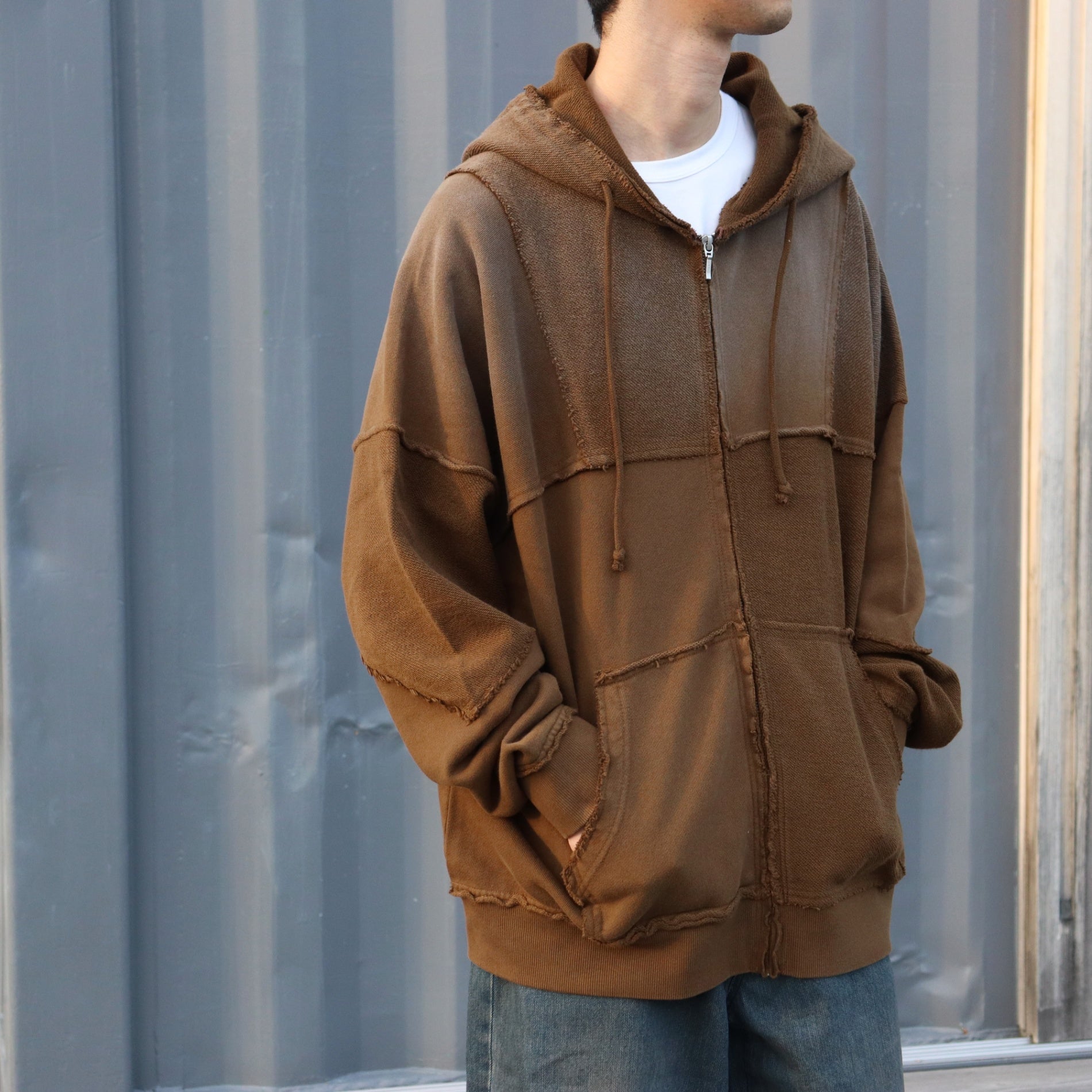 FZ HOODIE #BROWN [25AW-FS-55 / FS1909]