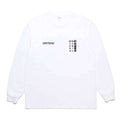 MR BROTHERS CUT CLUB | WASHED HEAVY WEIGHT CREW NECK LONG T-SHIRT #WHITE [MBCC-WM-LT01]