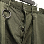 Twist Nylon Cargo Pants (HEAVY NYLON TWILL) #OLIVE [M-P4-PT10]