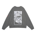 MD Clean Room LIGHT BIG CREW NECK #CHARCOAL [CES29CS28]