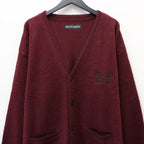 MOHAIR CARDIGAN #BURGUNDY [26FW-WMK-KN09]