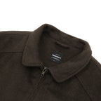 INSULATED WOOL BLOUSON JACKET #MOCHA [HOD25AWIWBJK]