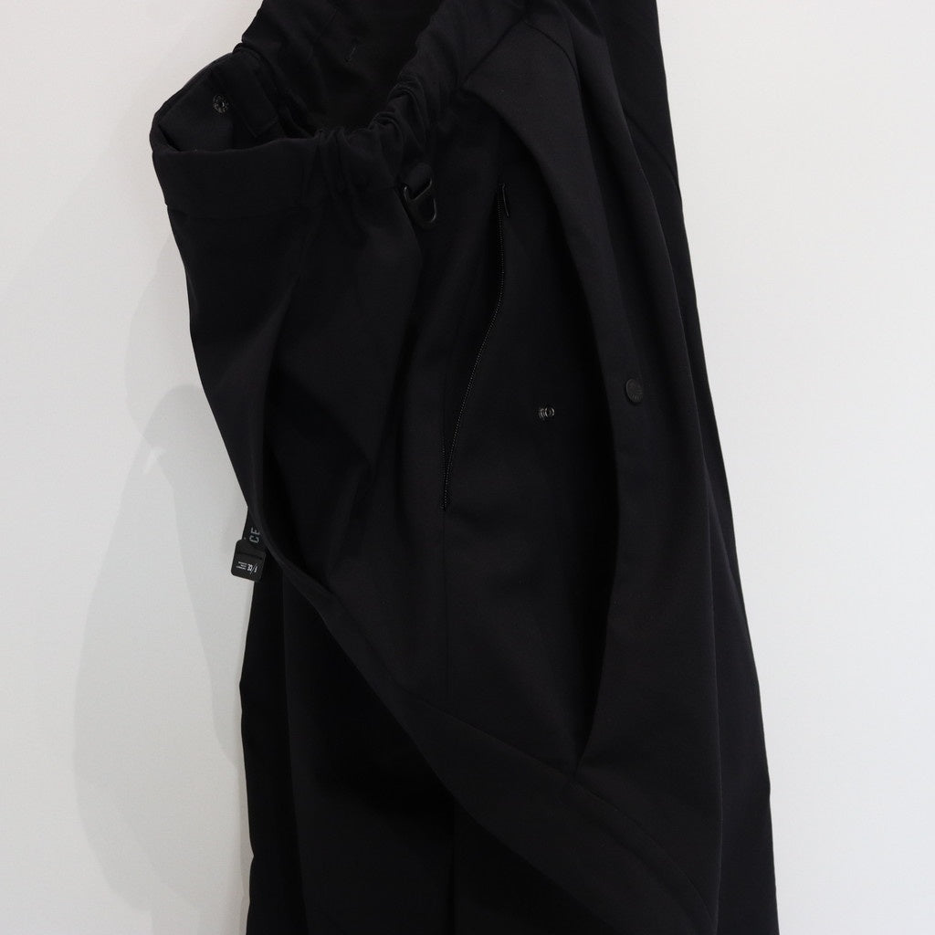 TECHNICAL STRETCH TROUSERS #Black [FPA03252U0006]